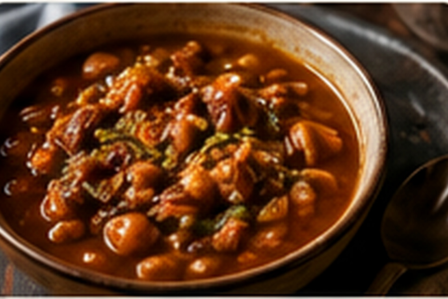 Ethiopian fossolia green beans and carrots